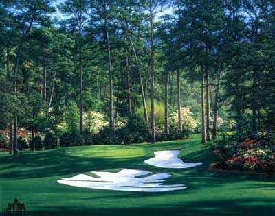 10Th @ Augusta by Larry Dyke Pricing Limited Edition Print image