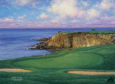 8Th @ Pebble by Larry Dyke Pricing Limited Edition Print image