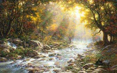 River Of Light by Larry Dyke Pricing Limited Edition Print image