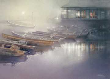 Mystical Boats by Nita Engle Pricing Limited Edition Print image
