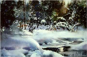 Deep Woods Winter by Nita Engle Pricing Limited Edition Print image