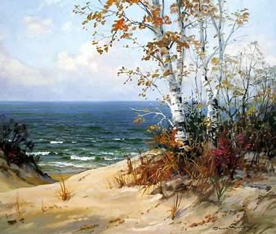 Autumn Dunes by Charles Vickery Pricing Limited Edition Print image