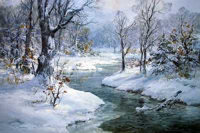 Breath Of Winter by Charles Vickery Pricing Limited Edition Print image