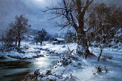 Silent Night by Charles Vickery Pricing Limited Edition Print image