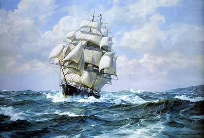 Flying Cloud by Charles Vickery Pricing Limited Edition Print image