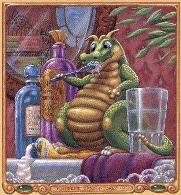 No More Dragon Breath by Randal Spangler Pricing Limited Edition Print image