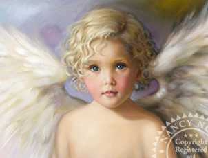 Angel Child by Nancy Noel Pricing Limited Edition Print image
