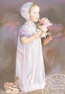 Flower Girl by Nancy Noel Pricing Limited Edition Print image