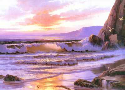 Sunset Cove by Beverly Carrick Pricing Limited Edition Print image