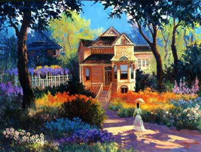 A Lovely Garden by Beverly Carrick Pricing Limited Edition Print image