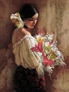 In The Garden by Lee Bogle Pricing Limited Edition Print image