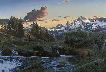 Evening Majesty by Rod Frederick Pricing Limited Edition Print image