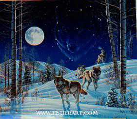 Moonlight Stroll by Cynthie Fisher Pricing Limited Edition Print image