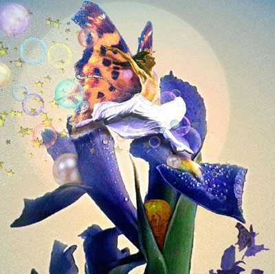 Iris Fairy by Tom Cross Pricing Limited Edition Print image