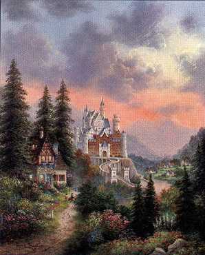 Bearmont Castle by Dennis Patrick Lewan Pricing Limited Edition Print image