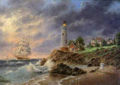 Anchor Cove by Dennis Patrick Lewan Pricing Limited Edition Print image