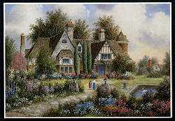 Berkshire Manor by Dennis Patrick Lewan Pricing Limited Edition Print image