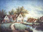 Sussex House by Dennis Patrick Lewan Pricing Limited Edition Print image