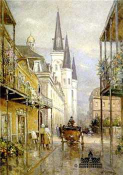 French Quarter by L Gordon Pricing Limited Edition Print image