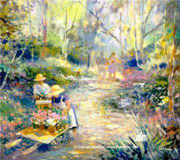 Gardeners by L Gordon Pricing Limited Edition Print image