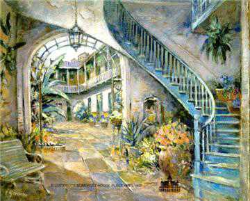 Hidden Courtyard by L Gordon Pricing Limited Edition Print image