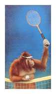 Tennis Anyone by Will Bullas Pricing Limited Edition Print image