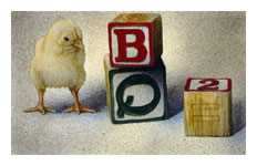 Chick Off Old Blocks by Will Bullas Pricing Limited Edition Print image