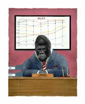 Monkey Business by Will Bullas Pricing Limited Edition Print image