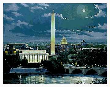Evening Wash Dc by William Mcgrath Pricing Limited Edition Print image