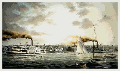 Put In Bay Sunset 1893 by William Mcgrath Pricing Limited Edition Print image