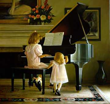 Dress Rehearsal by Greg Olsen Pricing Limited Edition Print image