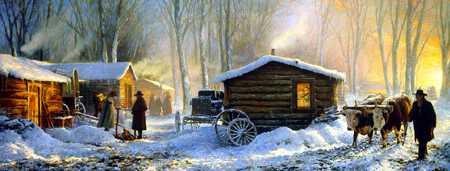 Winter Quarters by Greg Olsen Pricing Limited Edition Print image