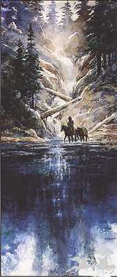 Crazy Creek Crossing by Milton Lewis Pricing Limited Edition Print image
