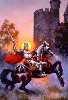 Knight At Sunset by Don Maitz Pricing Limited Edition Print image