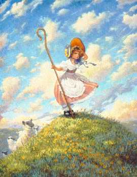 Little Bo Peep by Scott Gustafson Pricing Limited Edition Print image