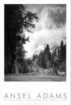 El Capt Wntr Su Pstrun by Ansel Adams Pricing Limited Edition Print image