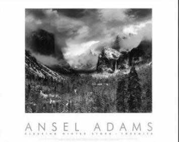 Clearing Wntr Pstrun by Ansel Adams Pricing Limited Edition Print image