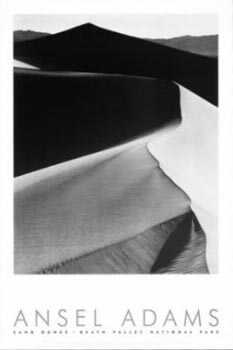 Sand Dunes Sunr Pstrun by Ansel Adams Pricing Limited Edition Print image