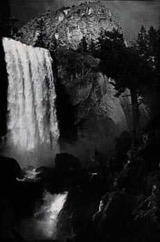 Nevada Fall Rnb Pstrun by Ansel Adams Pricing Limited Edition Print image