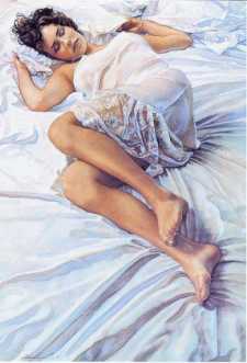 When Her Blue Eyes by Steve Hanks Pricing Limited Edition Print image