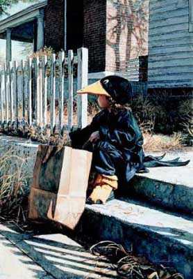 Little Black Crow by Steve Hanks Pricing Limited Edition Print image