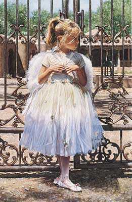 Angel At Gate by Steve Hanks Pricing Limited Edition Print image