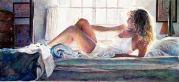 Bedroom Light by Steve Hanks Pricing Limited Edition Print image