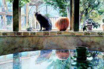 Kc & Pumpkin by Steve Hanks Pricing Limited Edition Print image