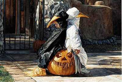 Waiting Halloween by Steve Hanks Pricing Limited Edition Print image