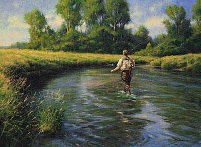 Got Em Fly Fishing by Marc Hanson Pricing Limited Edition Print image