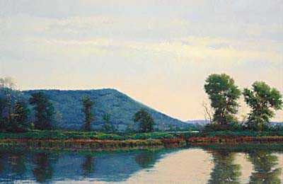 Peaceful River by Marc Hanson Pricing Limited Edition Print image