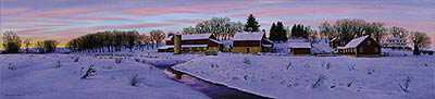 Sugar River Sunset by Steven R Kozar Pricing Limited Edition Print image