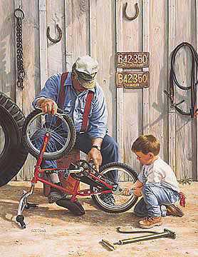 Grandsons Helper by Thomas S Sierak Pricing Limited Edition Print image