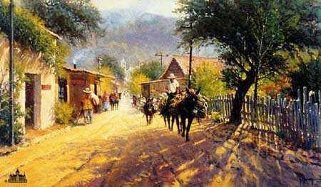 Ixtapan Village by G Harvey Pricing Limited Edition Print image